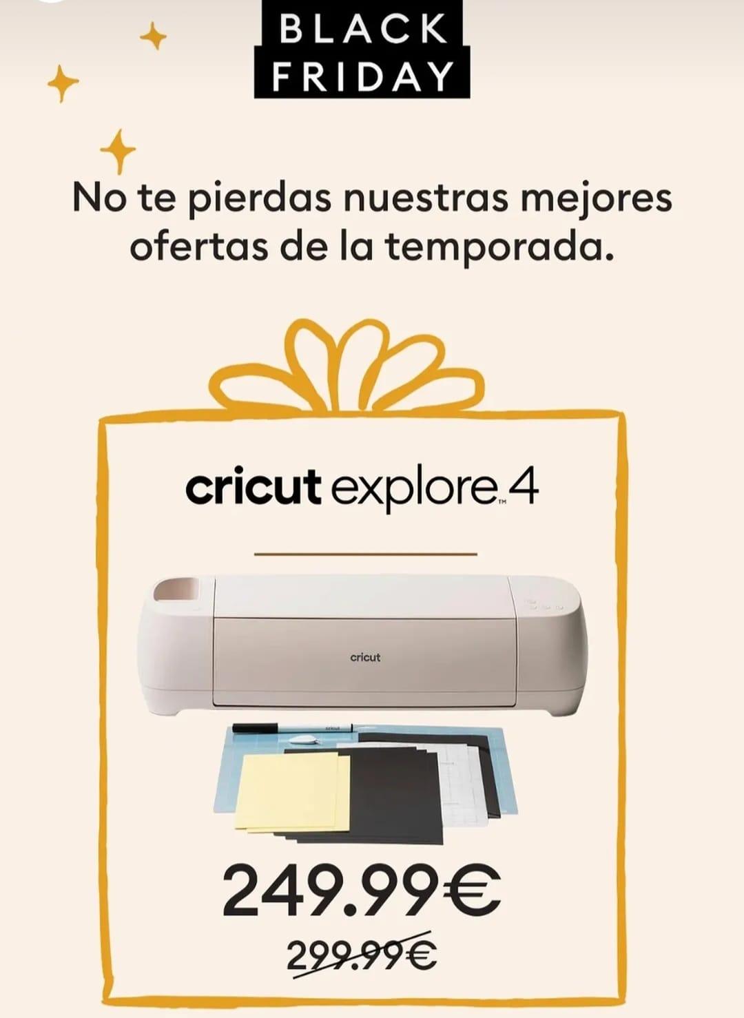 CRICUT EXPLORE 4 + CURSO COMPLETO ONLINE CRICUT EXPLORE