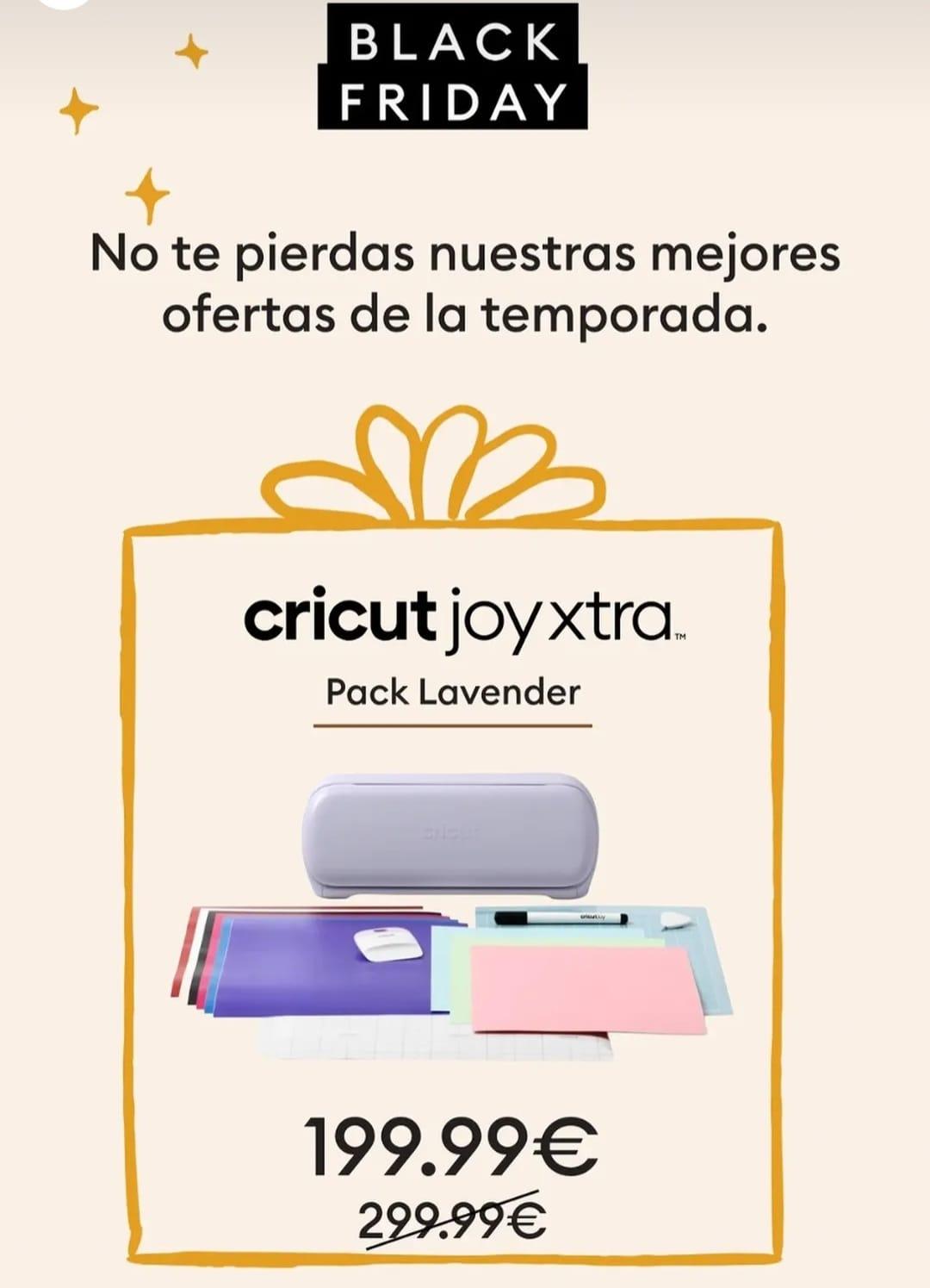Cricut Joy Xtra Bundle - Lavanda + CURSO ONLINE EN ACADEMIA CRICUT GRATIS