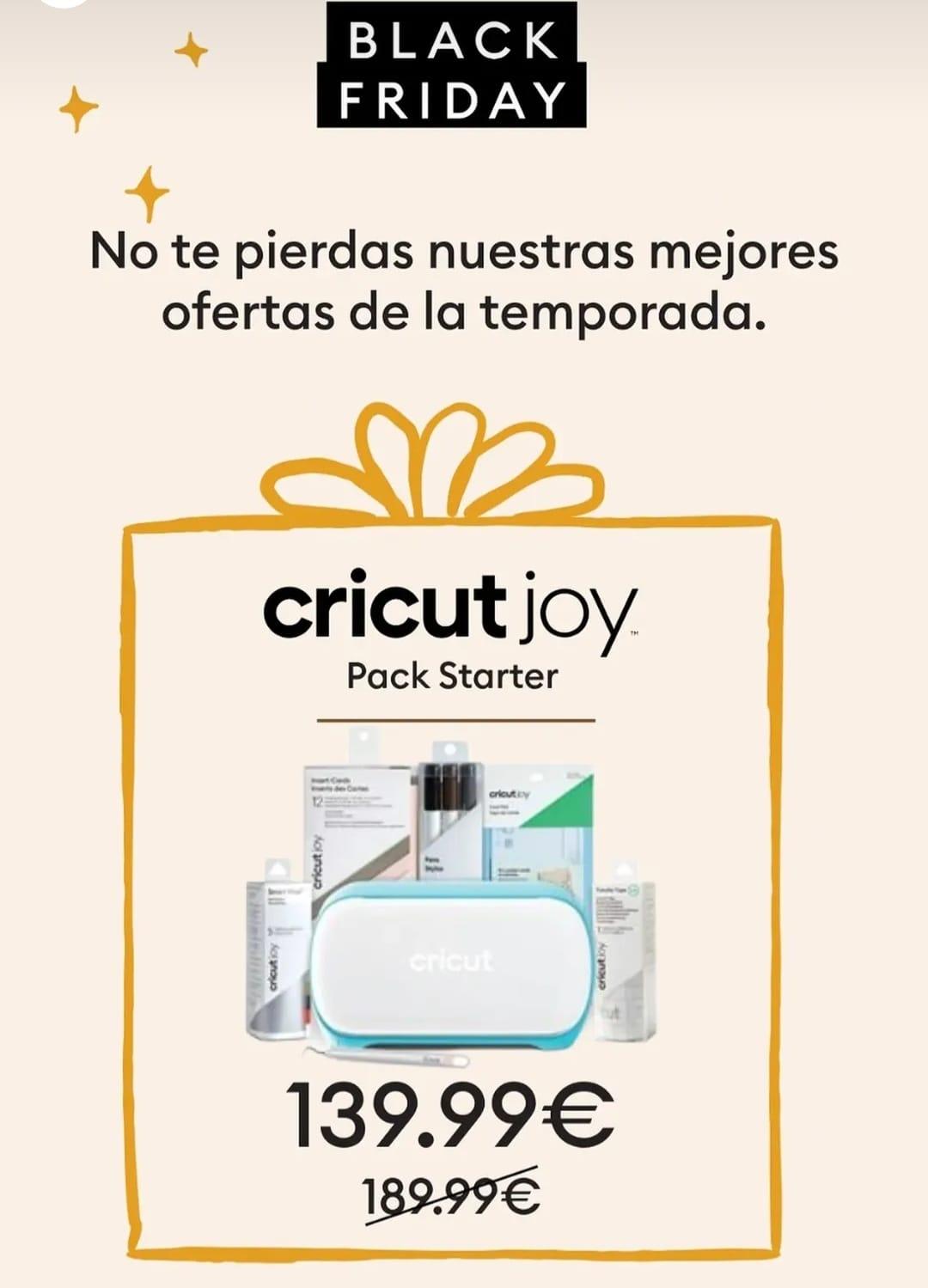 Cricut Joy Starter Bundle + CURSO ONLINE EN ACADEMIA CRICUT GRATIS