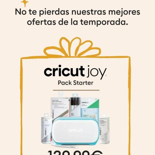 Cricut Joy Starter Bundle + CURSO ONLINE EN ACADEMIA CRICUT GRATIS