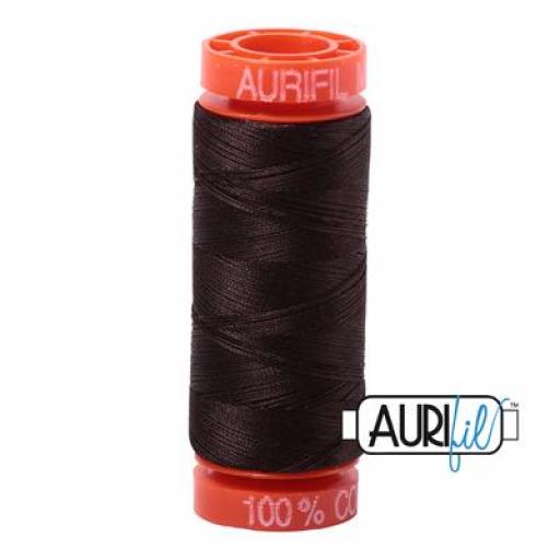 Hilo Aurifil 50 marron oscuro 1130 - 200 m