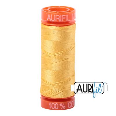 Hilo Aurifil 50 amarillo 1135 - 200 m