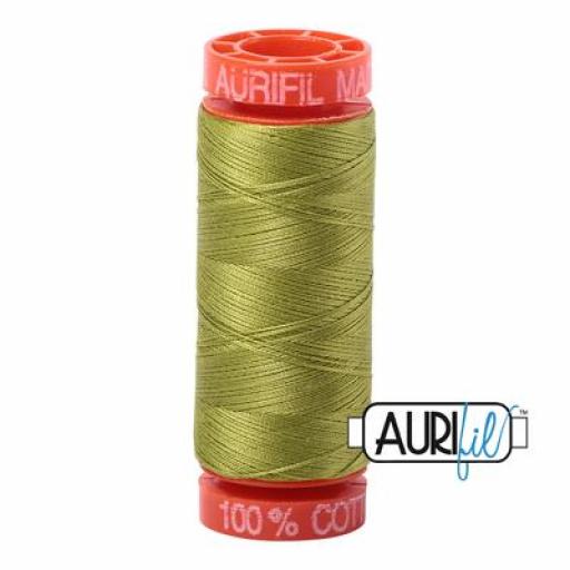 Hilo Aurifil 50 verde 1147 - 200 m
