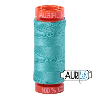Hilo Aurifil 50 turquesa 1148 - 200 m