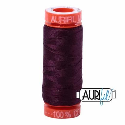 Hilo Aurifil 50 violeta 1240 - 200 m