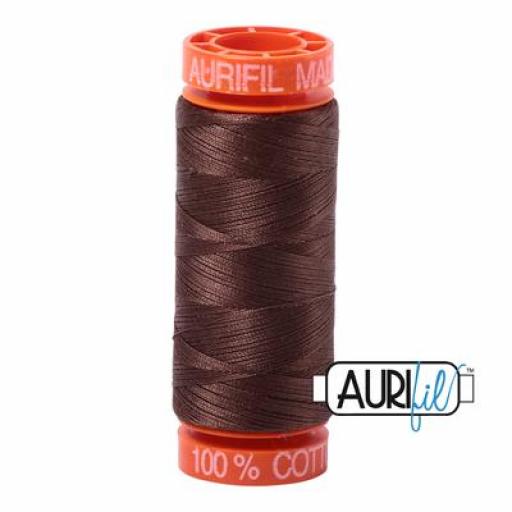 Hilo Aurifil 50 marron 1285 - 200 m [0]