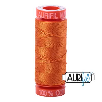 Hilo Aurifil 50 naranja 2150 - 200 m