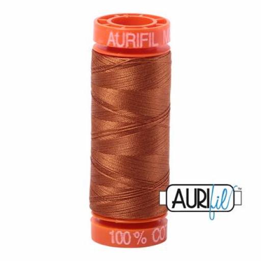 Hilo Aurifil 50 marron 2155 - 200 m
