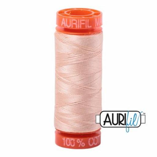 Hilo Aurifil 50 salmon 2205 - 200 m