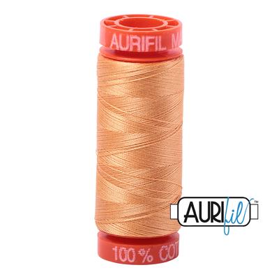 Hilo Aurifil 50 amarillo 2214 - 200 m