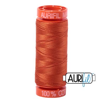 Hilo Aurifil 50 naranja 2240 - 200 m