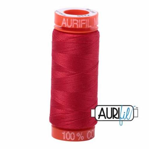 Hilo Aurifil 50 rojo 2250 - 200 m [0]