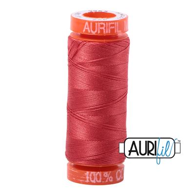 Hilo Aurifil 50 naranja 2255 - 200 m