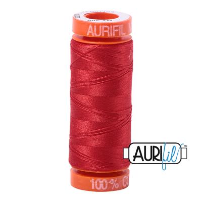 Hilo Aurifil 50 rojo 2270 - 200 m