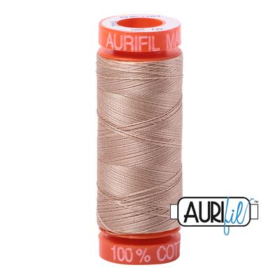 Hilo Aurifil 50 marron 2314 - 200 m