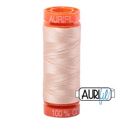 Hilo Aurifil 50 crema 2315 - 200 m