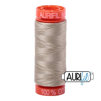 Hilo Aurifil 50 crema 2324 - 200 m