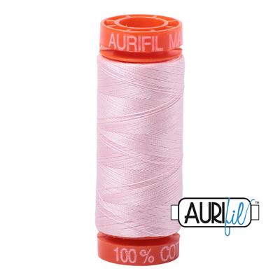Hilo Aurifil 50 rosa 2410 - 200 m