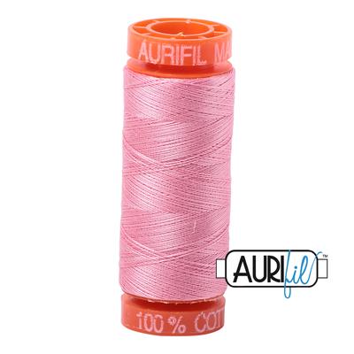 Hilo Aurifil 50 rosa 2425 - 200 m