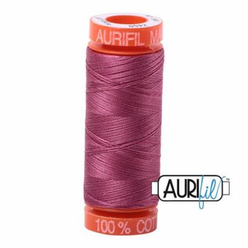 Hilo Aurifil 50 rosa 2450 - 200 m