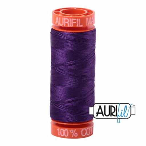 Hilo Aurifil 50 violeta oscuro 2545 - 200 m [0]
