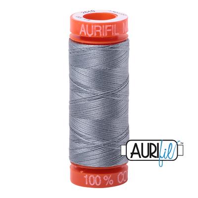 Hilo Aurifil 50 gris 2610 - 200 m