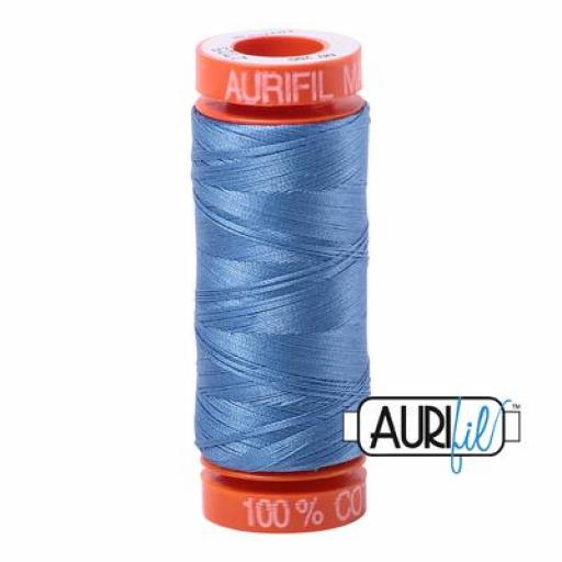 Hilo Aurifil 50 azul 2725 - 200 m