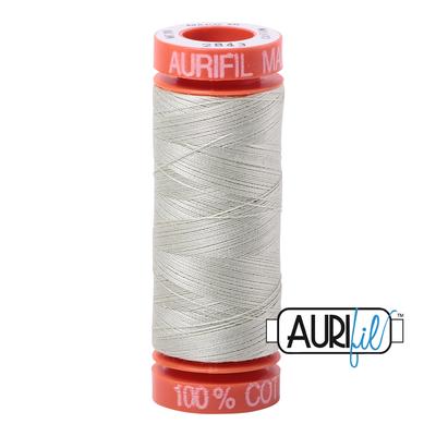 Hilo Aurifil 50 verde claro 2843 - 200 m