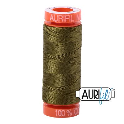 Hilo Aurifil 50 verde 2887 - 200 m