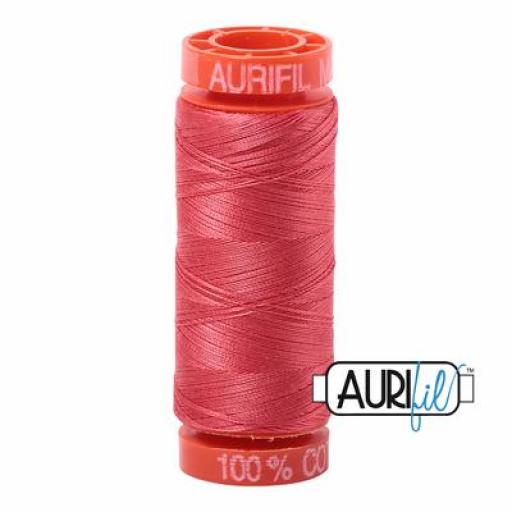 Hilo Aurifil 50 naranja 5002 - 200 m