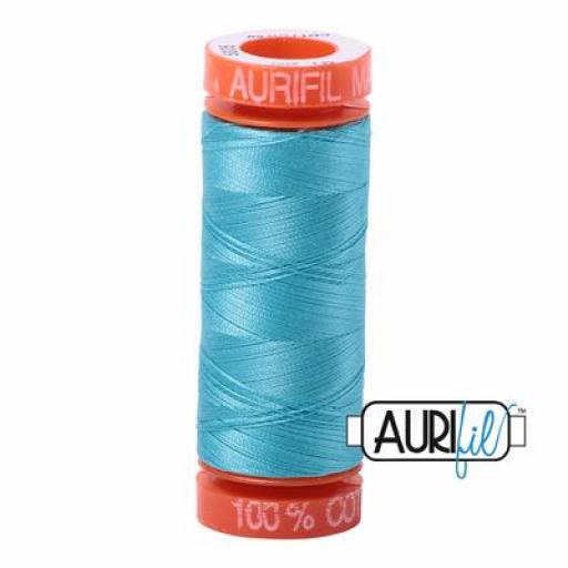 Hilo Aurifil 50 azul 5005 - 200 m