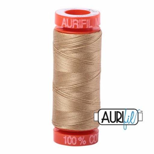 Hilo Aurifil 50 verde 5010 - 200 m