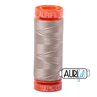 Hilo Aurifil 50 gris 5011 - 200 m
