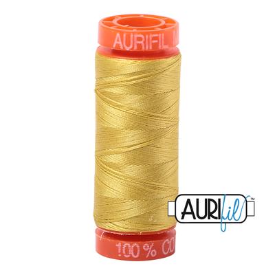 Hilo Aurifil 50 mostaza 5015 - 200 m
