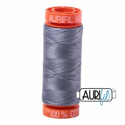 Hilo Aurifil 50 gris 6734 - 200 m