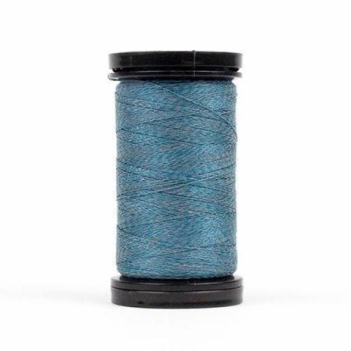 HILO REFLECTANTE - WONDERFIL FLASH -  azul - 137m