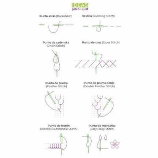Regla para bordar crazy IDEAS - CALIDAD PROFESIONAL [1]