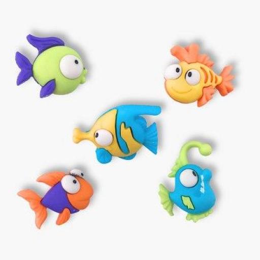 Botones decorativos peces Something Fishy - Bolsa