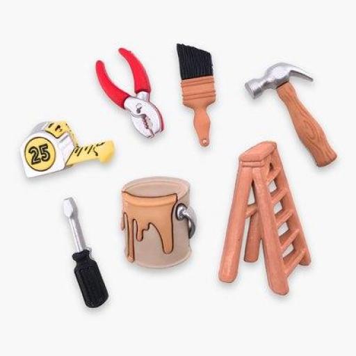 Botones decorativos herramientas Do It Yourself - Bolsa [0]