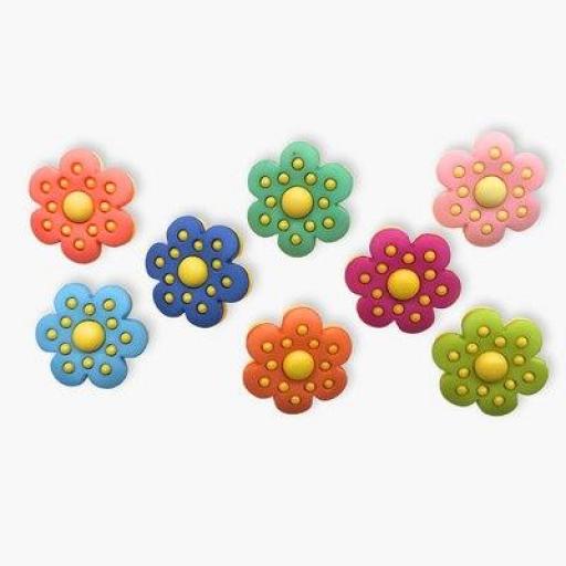 Botones decorativos flores Polka Dot Flowers - Bolsa