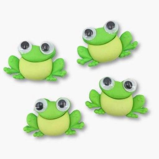 Botones decorativos ranas Happy Frog - Bolsa