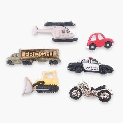 Botones decorativos vehiculos Ready to Roll - Bolsa