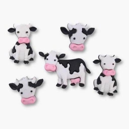 Botones decorativos vacas Mooove It - Bolsa