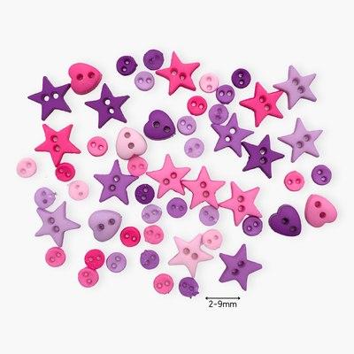 Botones decorativos microformas Princess Mix 2-9 mm - Bolsa
