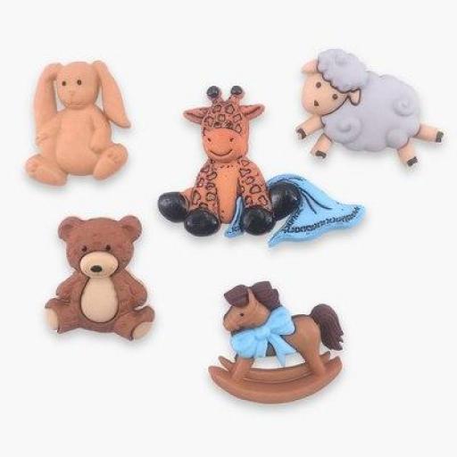 Botones decorativos animales Adventures Awaits - Bolsa