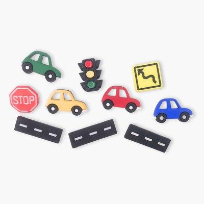 Botones decorativos coches On the Road Again - Bolsa