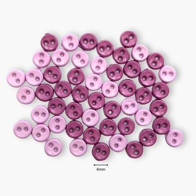 Botones decorativos micro redondos Lavender C8444 - Bolsa