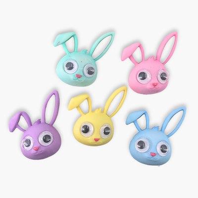 Botones decorativos conejos Hippity Hop - Bolsa