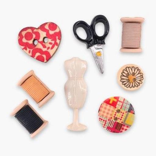 Botones decorativos costura Sewing Room CB00142 - Bolsa [0]