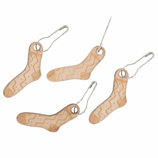 Pack de 10 Marcadores de Punto con forma de Calcetín - Milward [0]